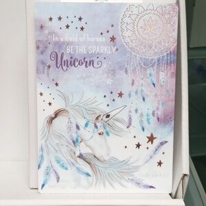 Unicorn plaque